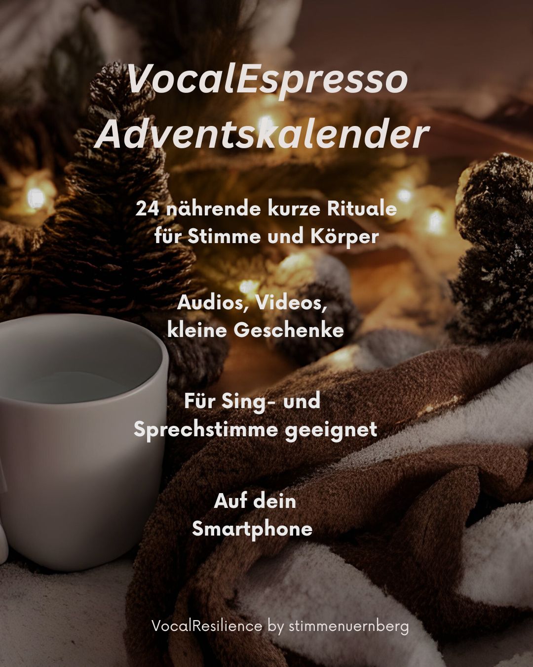 Vocal Espresso Stimm-Adventskalender